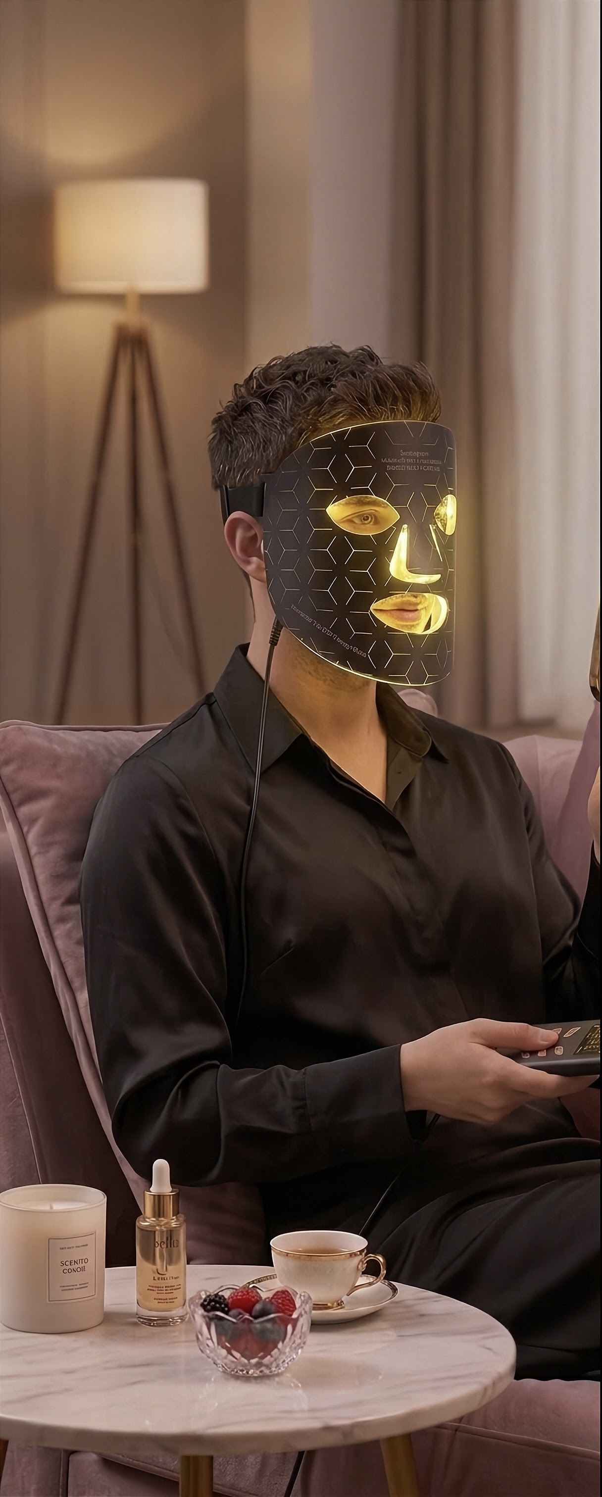 HanaWell Pro LED Face Therapy Mask – 4-Color Photon Treatment”